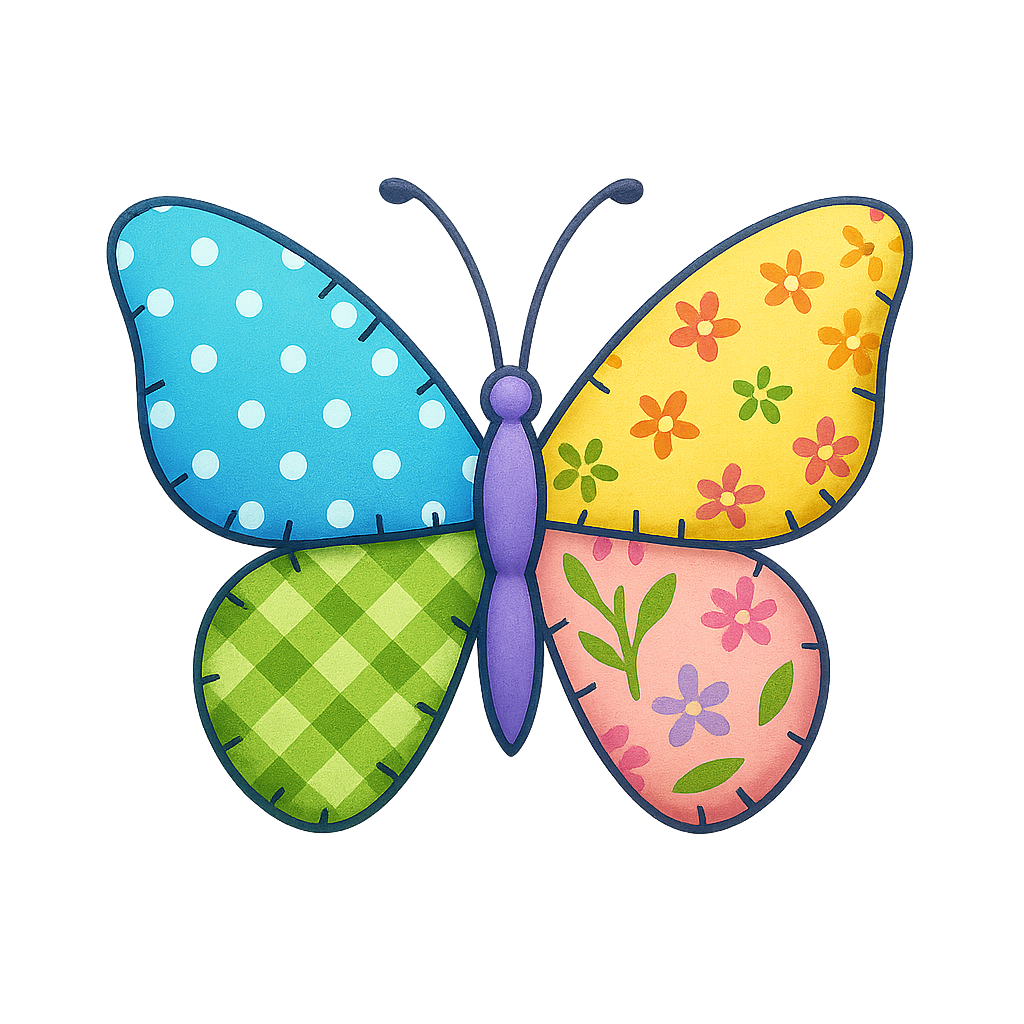 Floral & Nature-Inspired Patchwork Notes