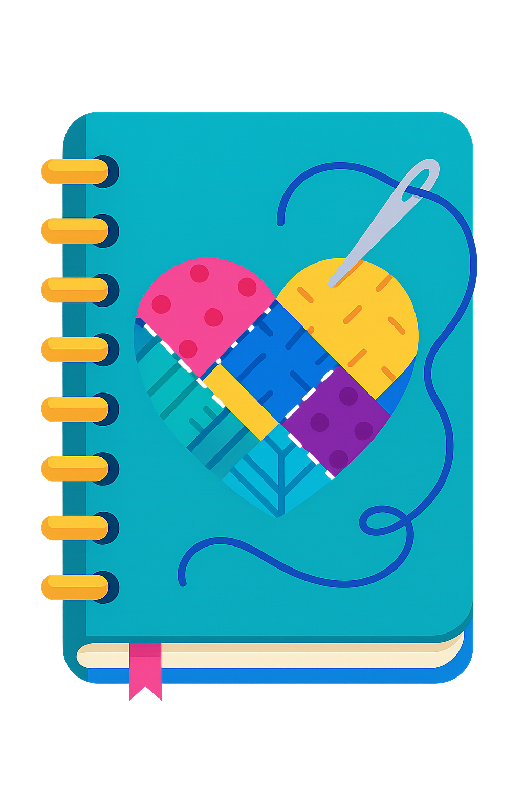 Personalized Patchwork Journal